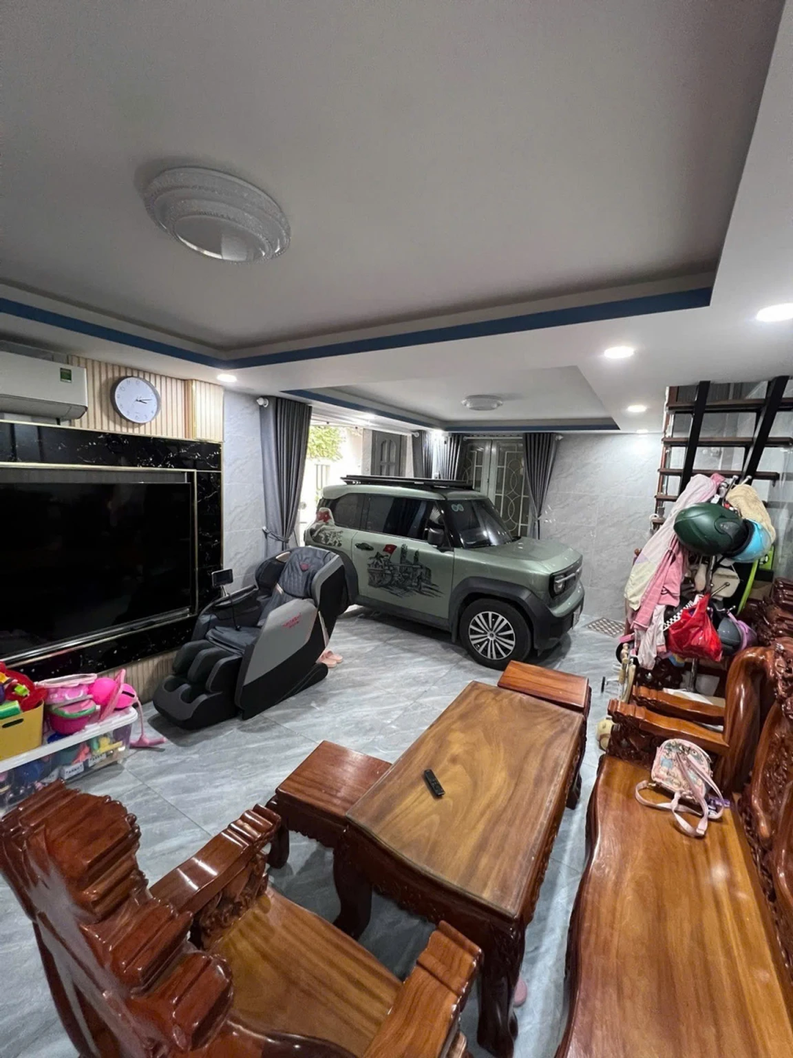 Siêu phẩm Đoàn Giỏi 2 mặt tiền, xe hơi ngủ trong nhà,  2 tầng 48m² mà chỉ 4Đ lớn