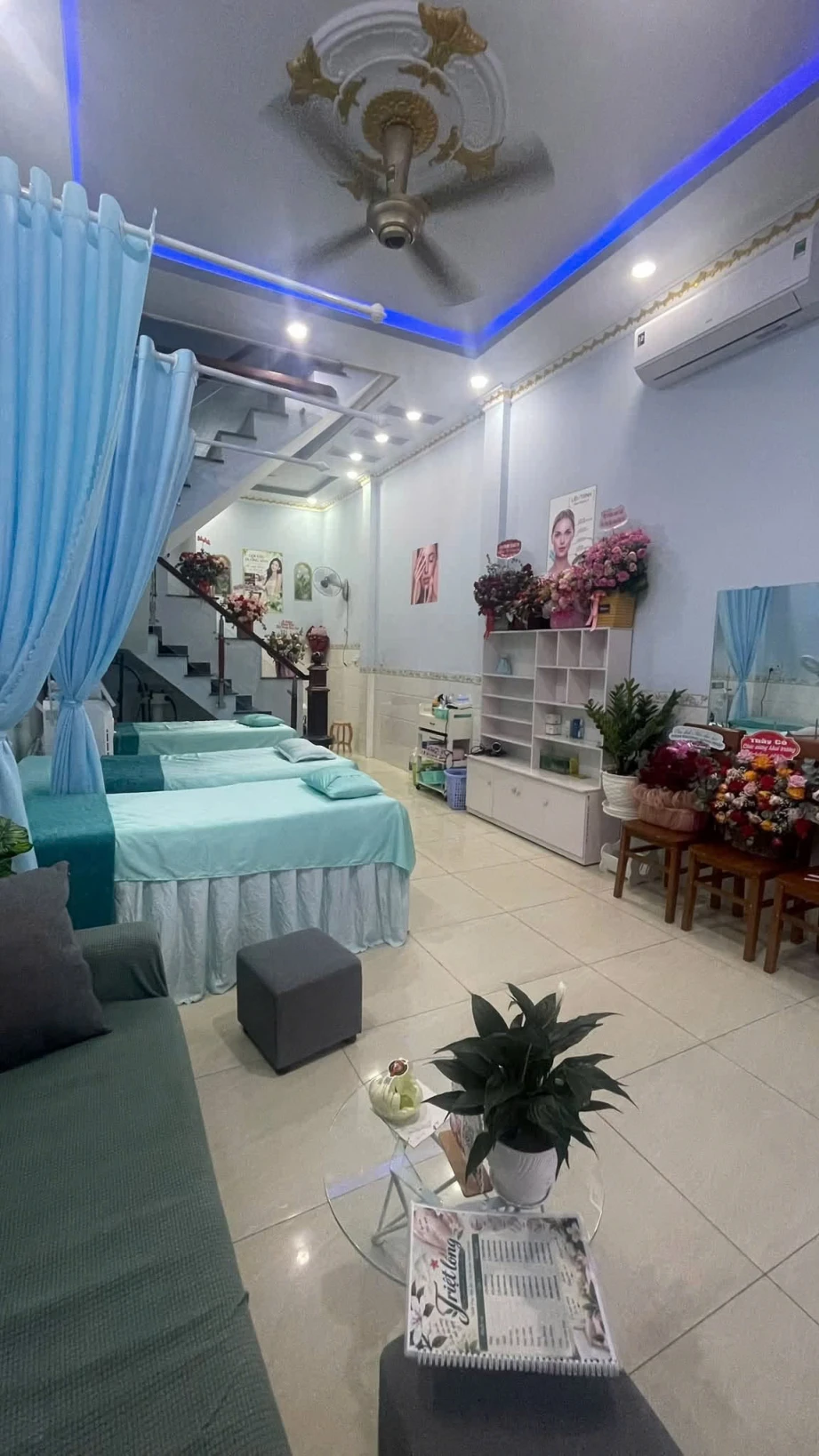 CHO THUÊ GIƯỜNG PHUN XĂM và MASSAGE BODY THEO GIỜ – GIÁ RẺ TẠI VÒNG XOAY AN PHÚ, THUẬN AN, BÌNH DƯƠNG