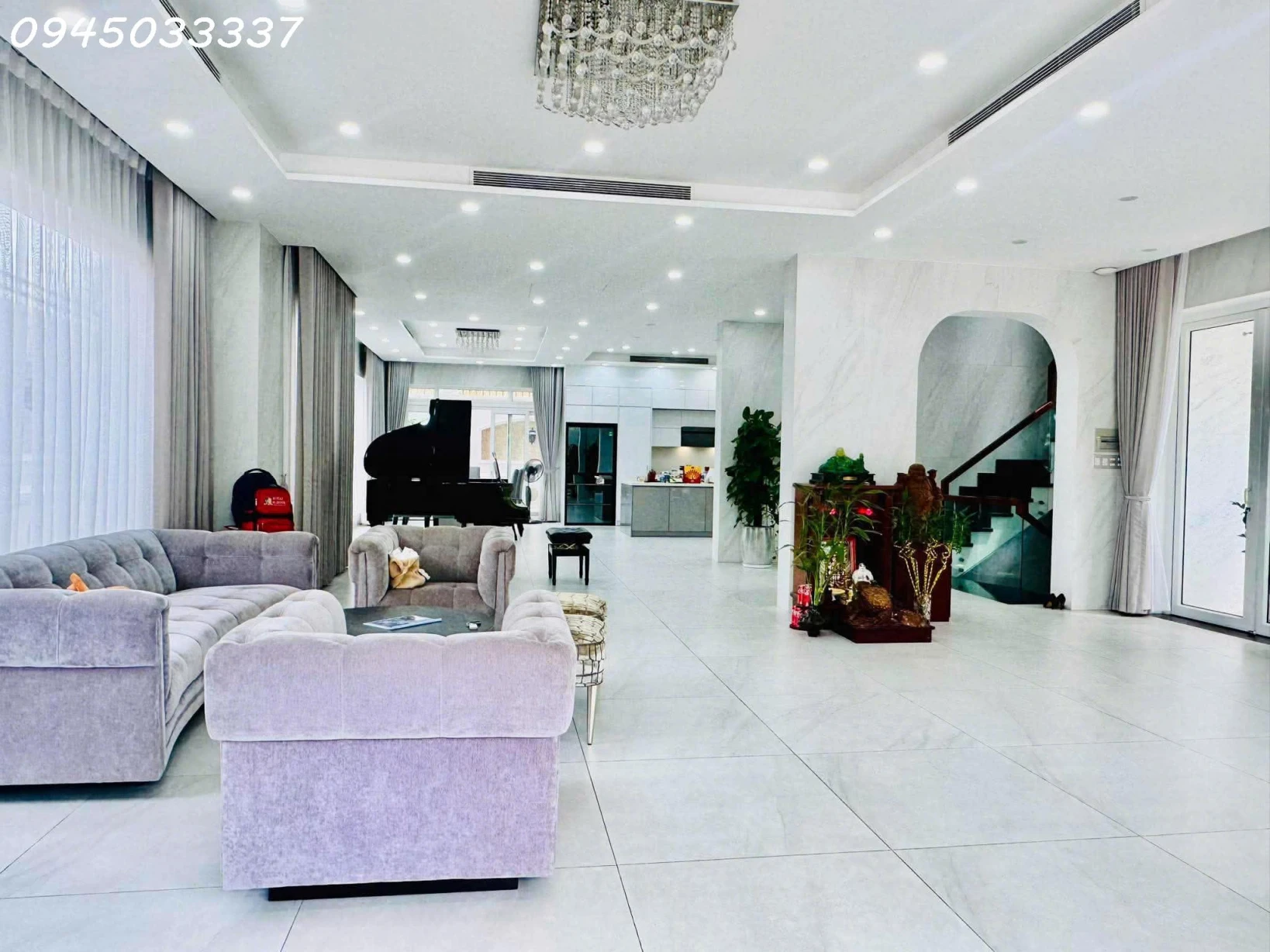 Biệt Thự Đơn Lập Cityland Quận 7 View Sông, Dt 370M² (25x15M), Hầm + 4 Tầng, Giá 88 Tỷ