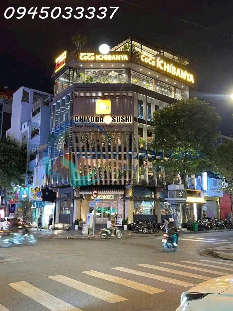 Bán căn góc P. Bến Thành, Quận 1, dt 145m2 (8.35m × 18.25m), nhà 5 tầng + sân thượng, Giảm giá 3XX TỶ (HĐT 650TR)