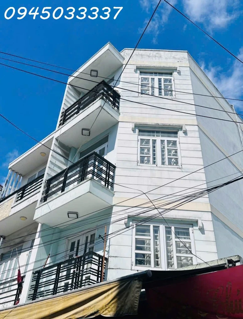 Bán nhà SHR 4 tầng HXH gần KCX Tân Thuận, Quận 7, dt 49m2 (5.3 x 9.2m) giá 5,8 tỷ