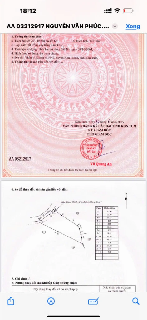 CẦN BÁN 3 THỬA ĐẤT TẠI XÃ PỜ Ê – KON PLÔNG – KON TUM