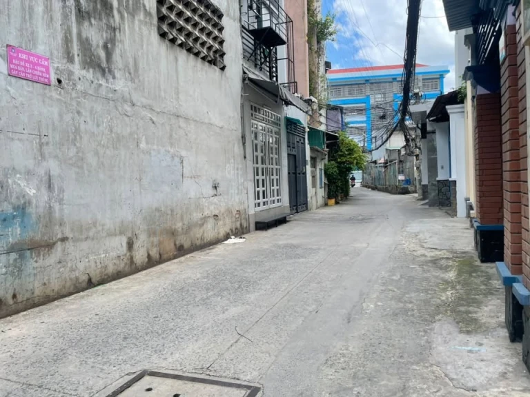 BÁN NHÀ HẺM XE HƠI ÂU DƯƠNG LÂN Q8 - BỀ NGANG 6M - NỞ HẬU TÀI LỘC