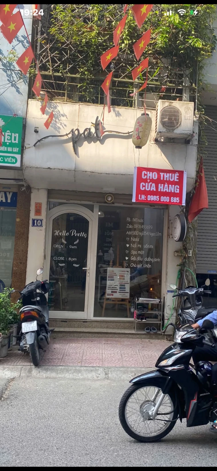 CHÍNH CHỦ CẦN  CHO THUÊ CỬA HÀNG – NGỌC LÂM, LONG BIÊN HÀ NỘI