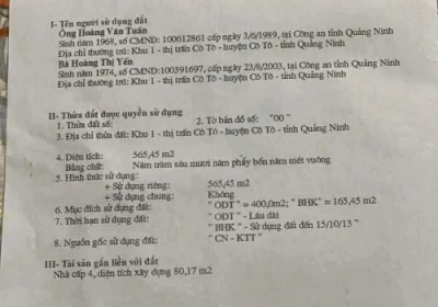 ⭐️Chính chủ bán gấp đất vàng trung tâm Cô Tô, Quảng Ninh; 0865.553.874