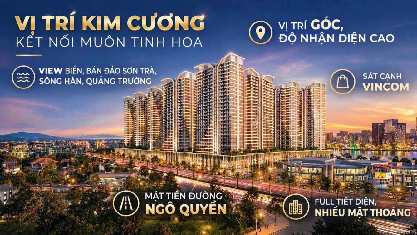 BÁN CĂN HỘ CAPITAL ĐÀ NẴNG – 1PN, GIÁ CỰC TỐT