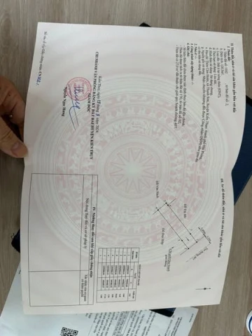 Chuyển nhượng lô đất 120m2 ngang 5m mặt đường 407 Thanh Sơn Kiến Thụy Hải Phòng