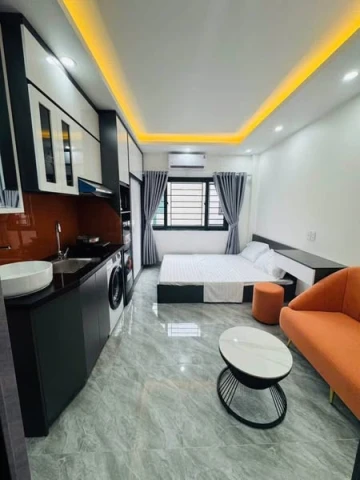 13,9 TỶ CÓ TOÀ CCMN - 18 PHÒNG STUDIO DUPLEX FULL NỘI THẤT SANG XỊN MỊN. 64M2- 6T- MT 5M XÂY MỚI THANG MÁY- PCCC TỰ ĐỘNG, SAU QUY HOẠCH CÁCH Ô TÔ 20M. NGÕ RỘNG BA GÁC VÀO NHÀ.