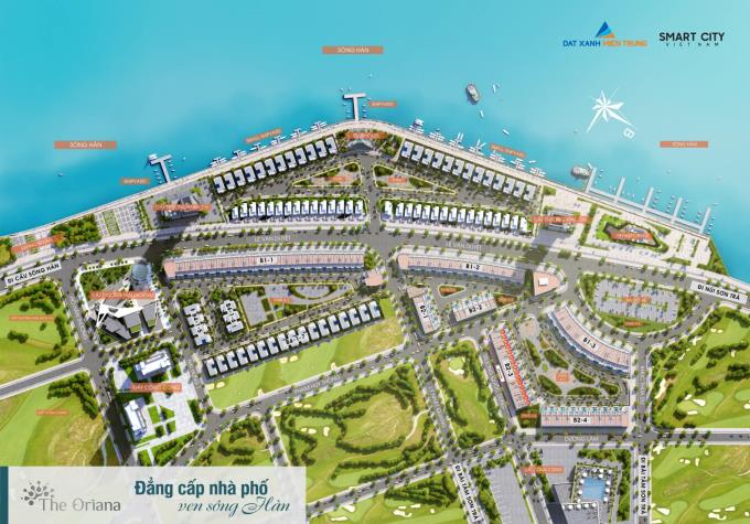 Dự án nhà phố Phân khu The Oriana Da Nang - Marina Complex - Quận Sơn Trà