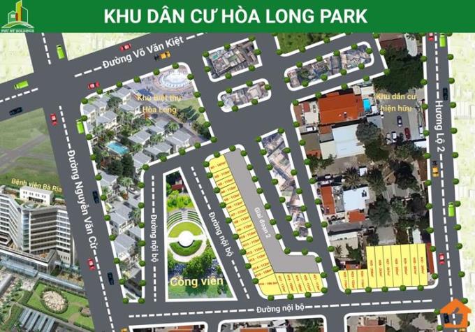 Dự án khu dân cư Hoà Long Park - Thành phố Bà Rịa