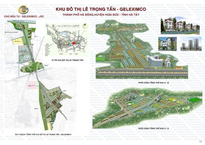 Dự án khu đô thị mới Geleximco-Lê Trọng Tấn - Huyện Hoài Đức