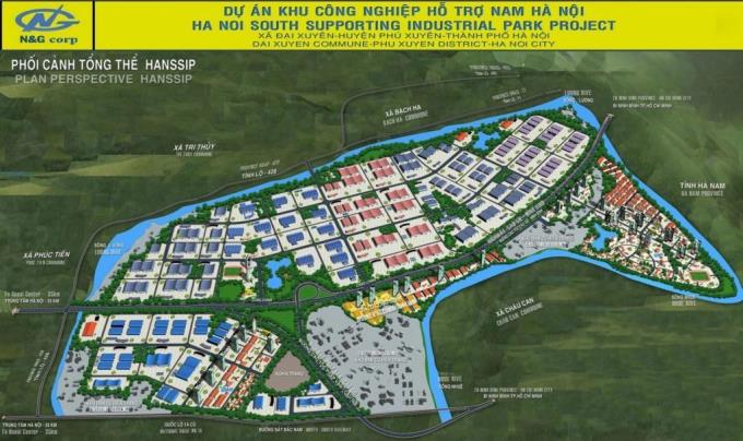 Dự án khu đô thị mới Inoha City - Dịch vụ Nam Hà Nội (Hanssip) (Hà Nội Starlight City) - Huyện Phú Xuyên