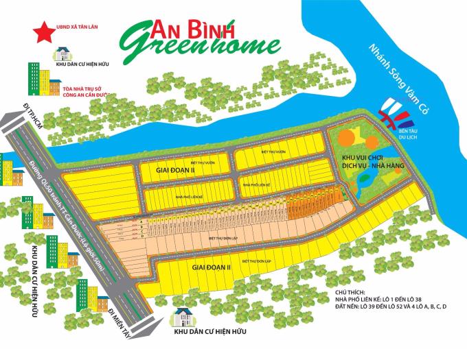 Dự án nhà phố An Bình Green Home - Huyện Cần Đước