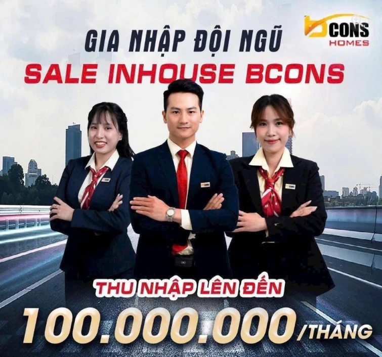 🚀 BCONS – TẬP ĐOÀN BĐS UY TÍN TUYỂN DỤNG