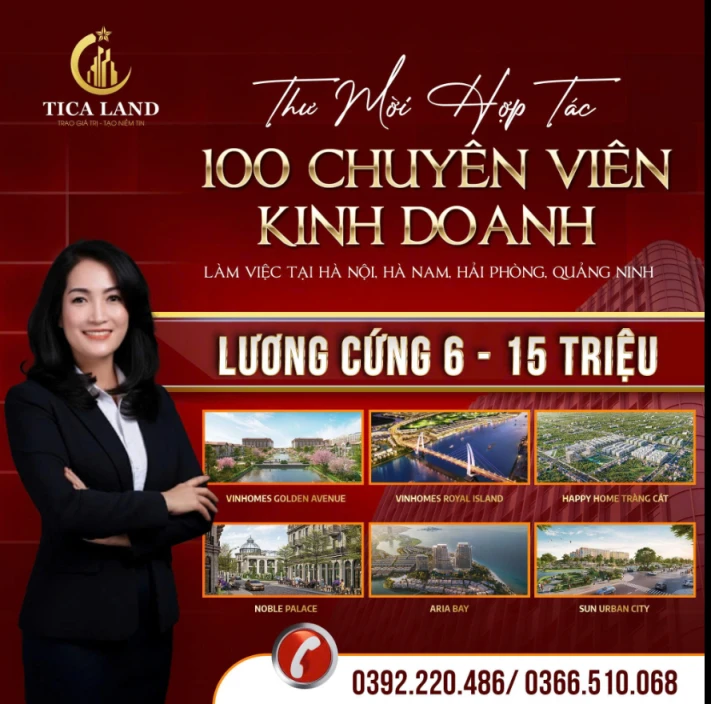 "LÀM SALE BDS KHÔNG PHẢI LO - VÌ TICA LAND ĐÃ ""BAO"" TO❗