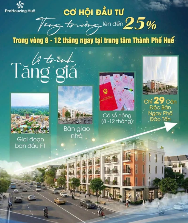 🌟Shophouse & Liền kề Đào Tấn Diamond City; 🔥 Chỉ 29 căn duy nhất – vị trí độc tôn trên đại lộ sầm uất.